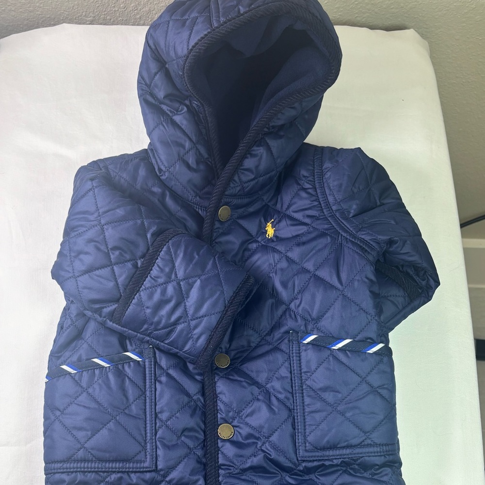 Polo by Ralph Lauren Navy Kids Jacket 3 month
